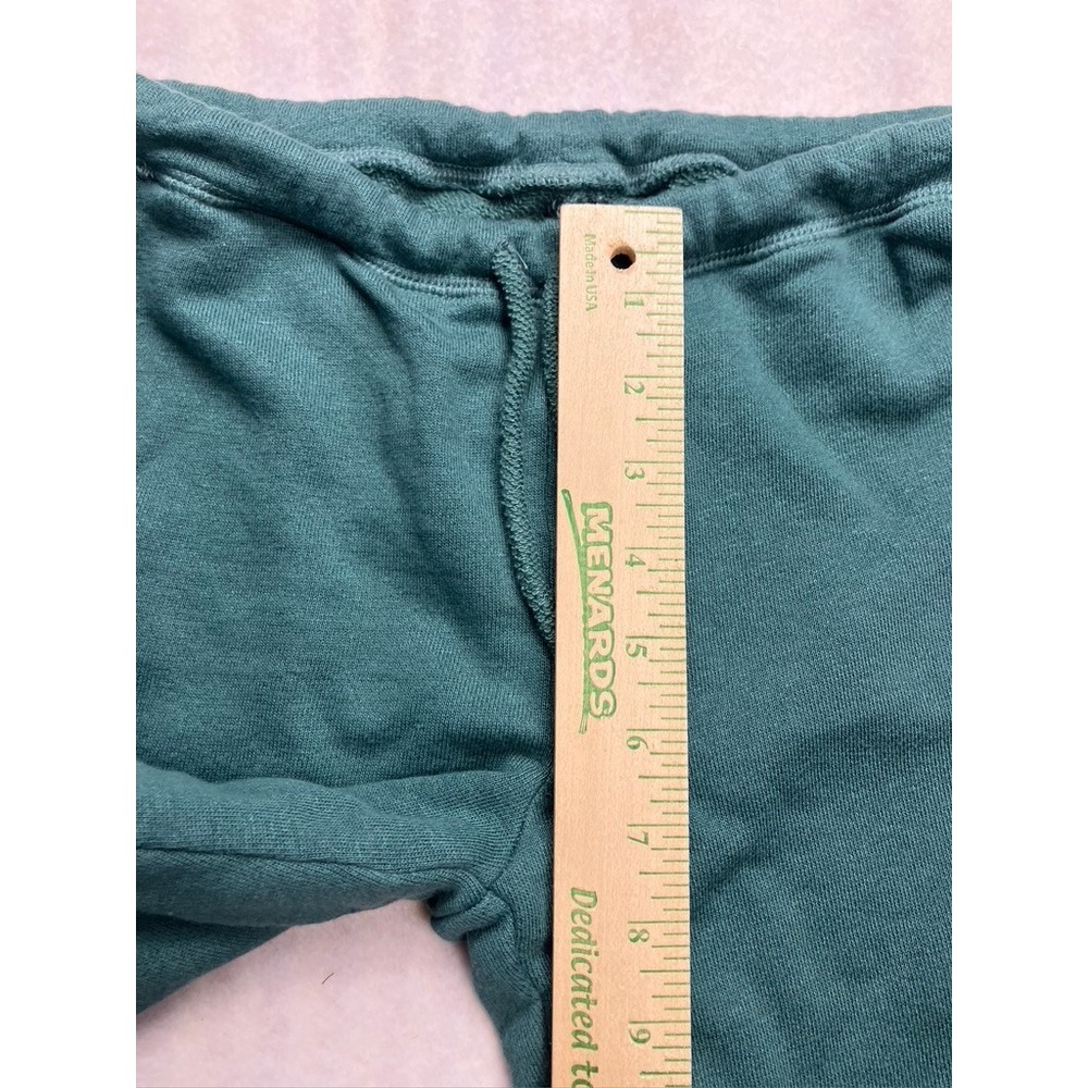 CHASER Teal Green Vintage Wash Sweatpants Joggers Elastic Waist Drawstring S New - Picture 7 of 8